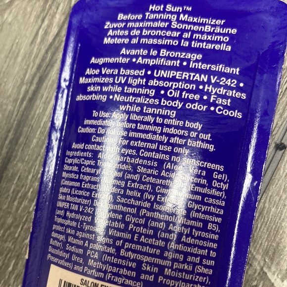 Hot Sun Max Tanning Lotion Packettes - Picture 4 of 4